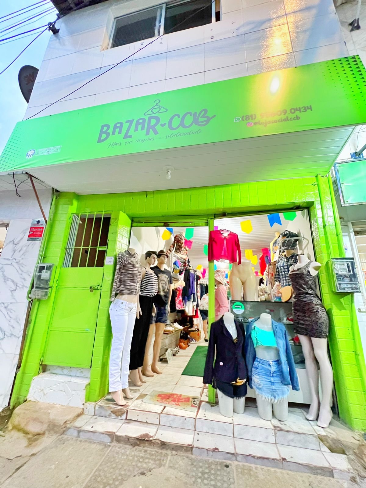 imagem do brechó do CCB